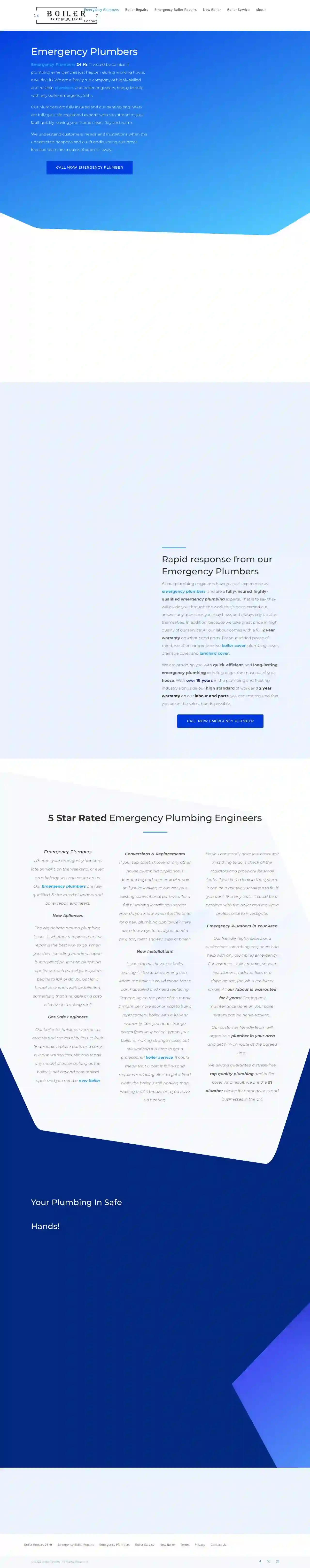 24 hr Emergency Plumbers