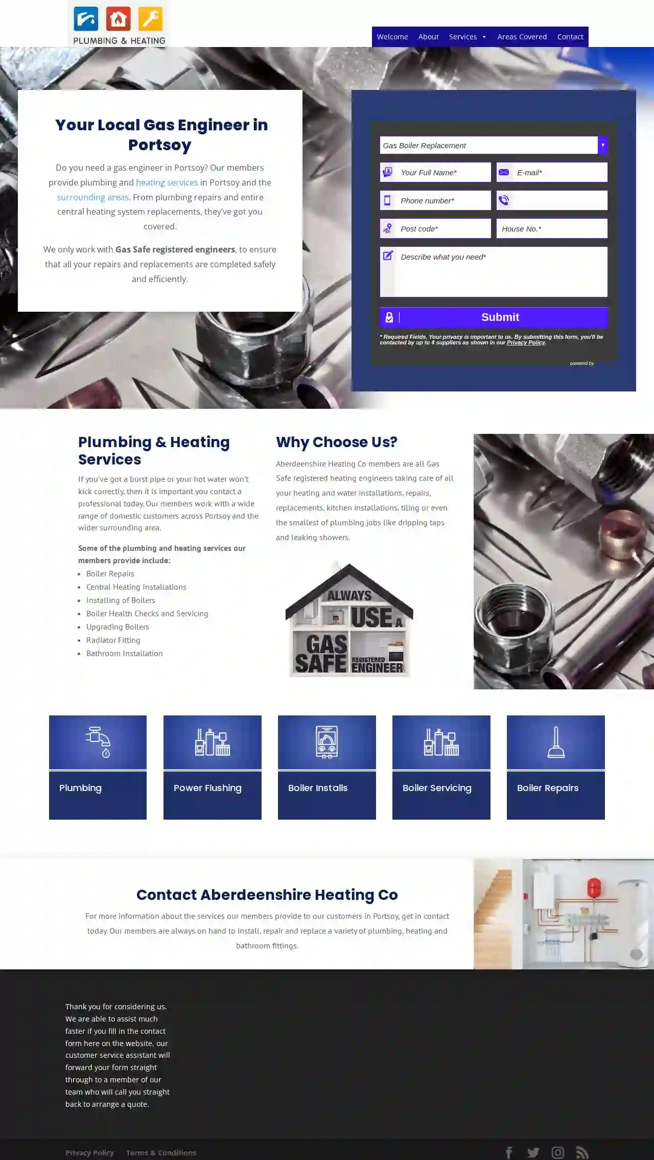 V. H. Plumbing & Heating