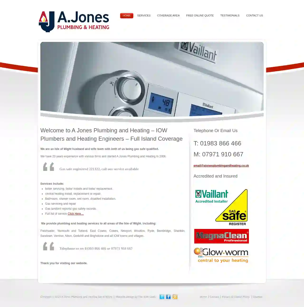 A Jones Plumbing and Heating