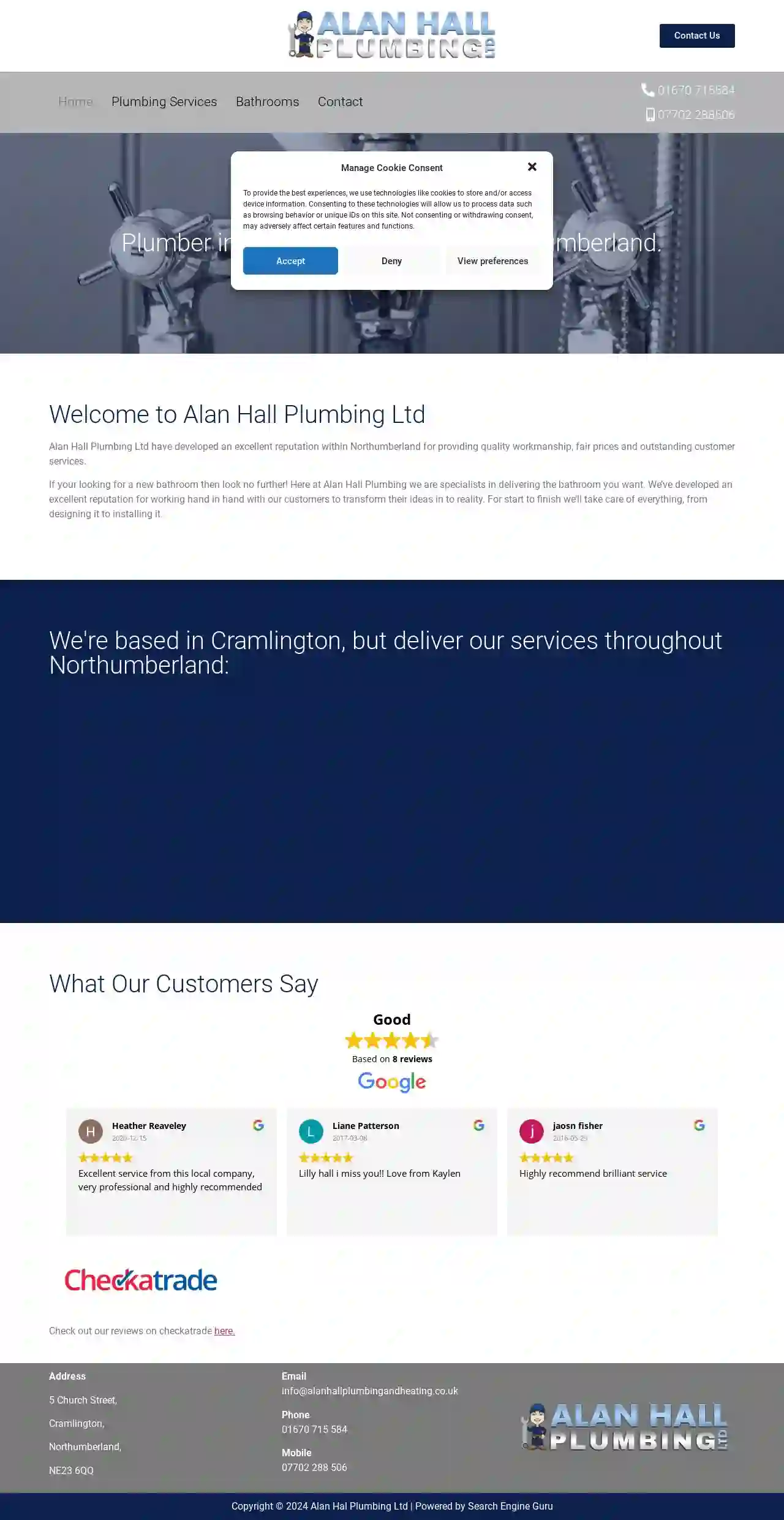 ALAN HALL PLUMBING LTD