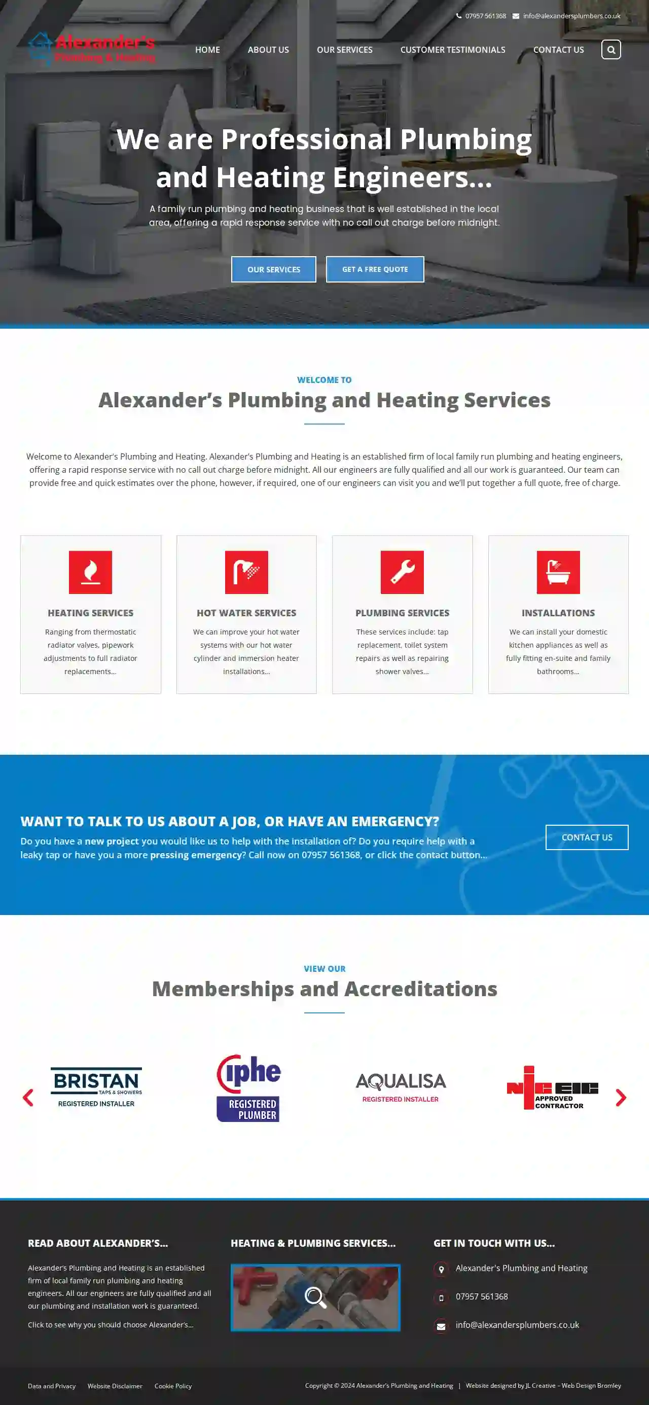 Alexanders Plumbing & Heating