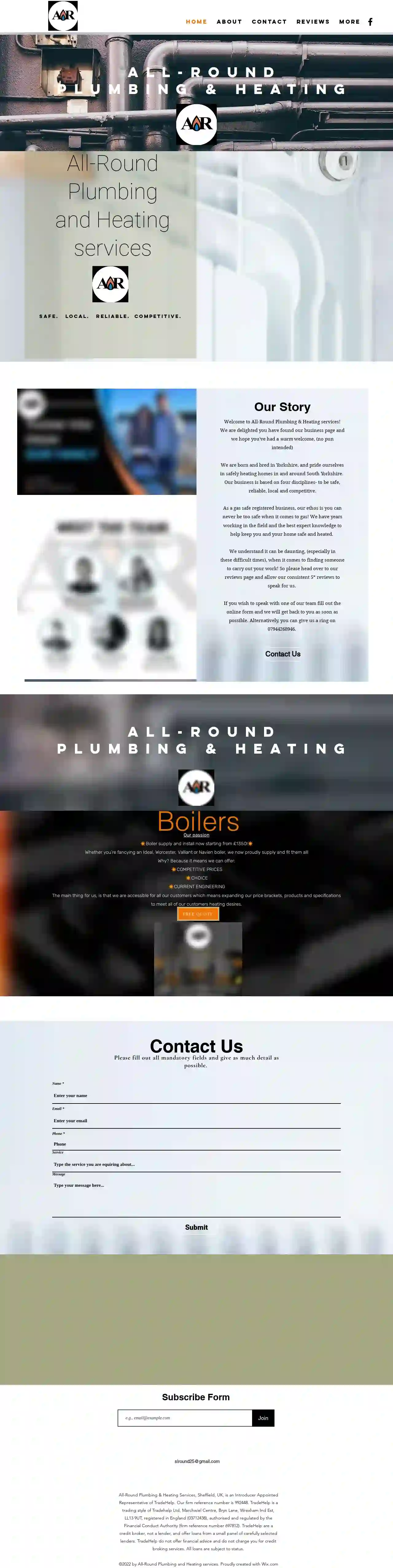 All-Round Plumbing and Heating Services