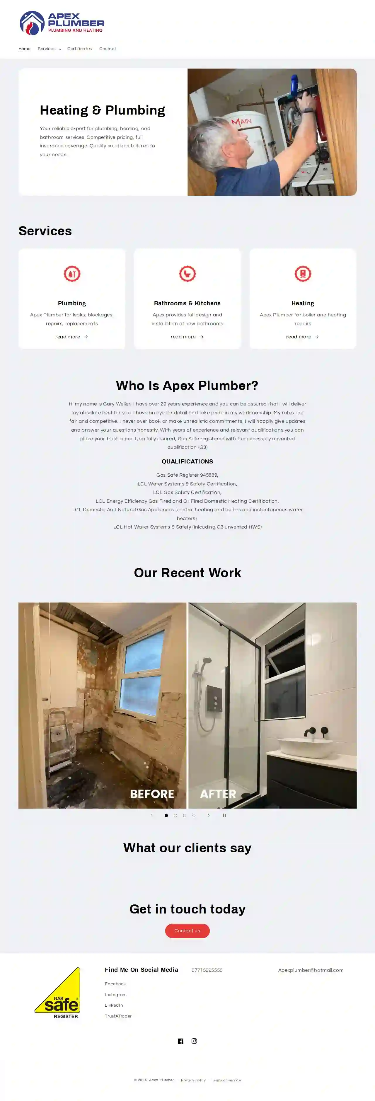 Apex Plumber