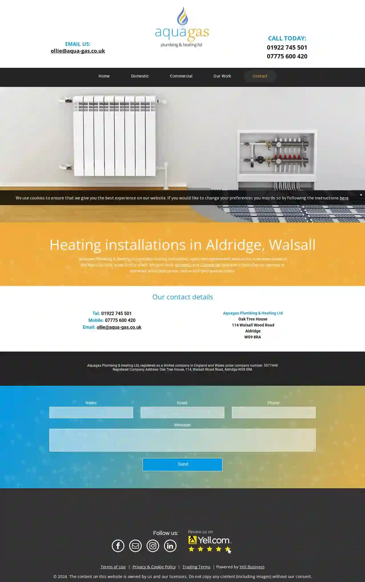 Aquagas Plumbing & Heating Ltd