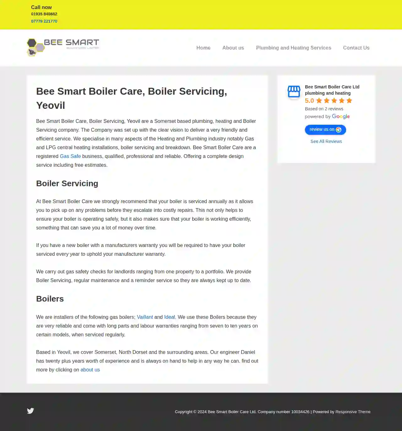 Bee Smart Boiler Care Ltd