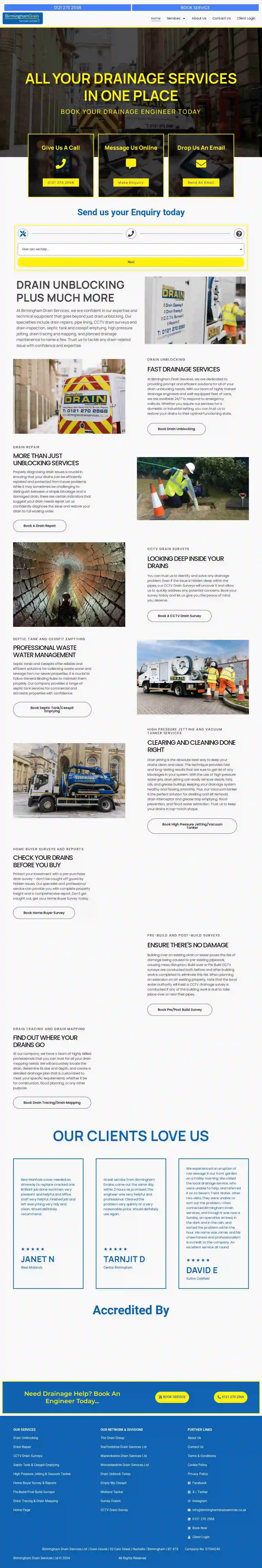 Birmingham Drain Services Ltd