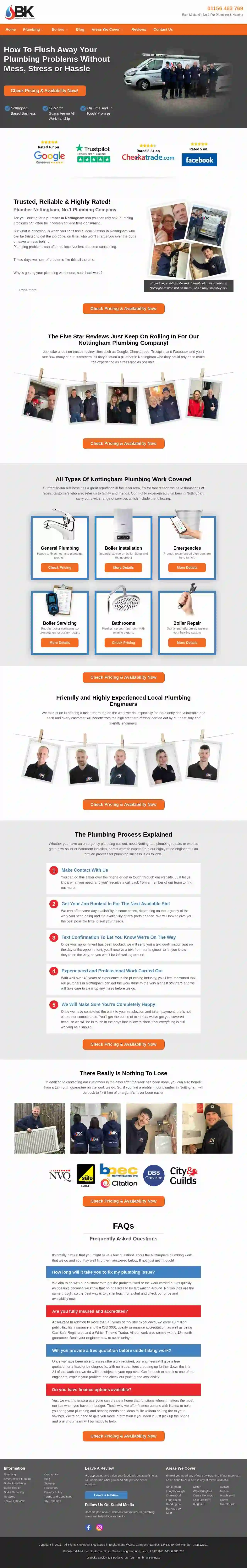 BK Plumbing & Heating Services