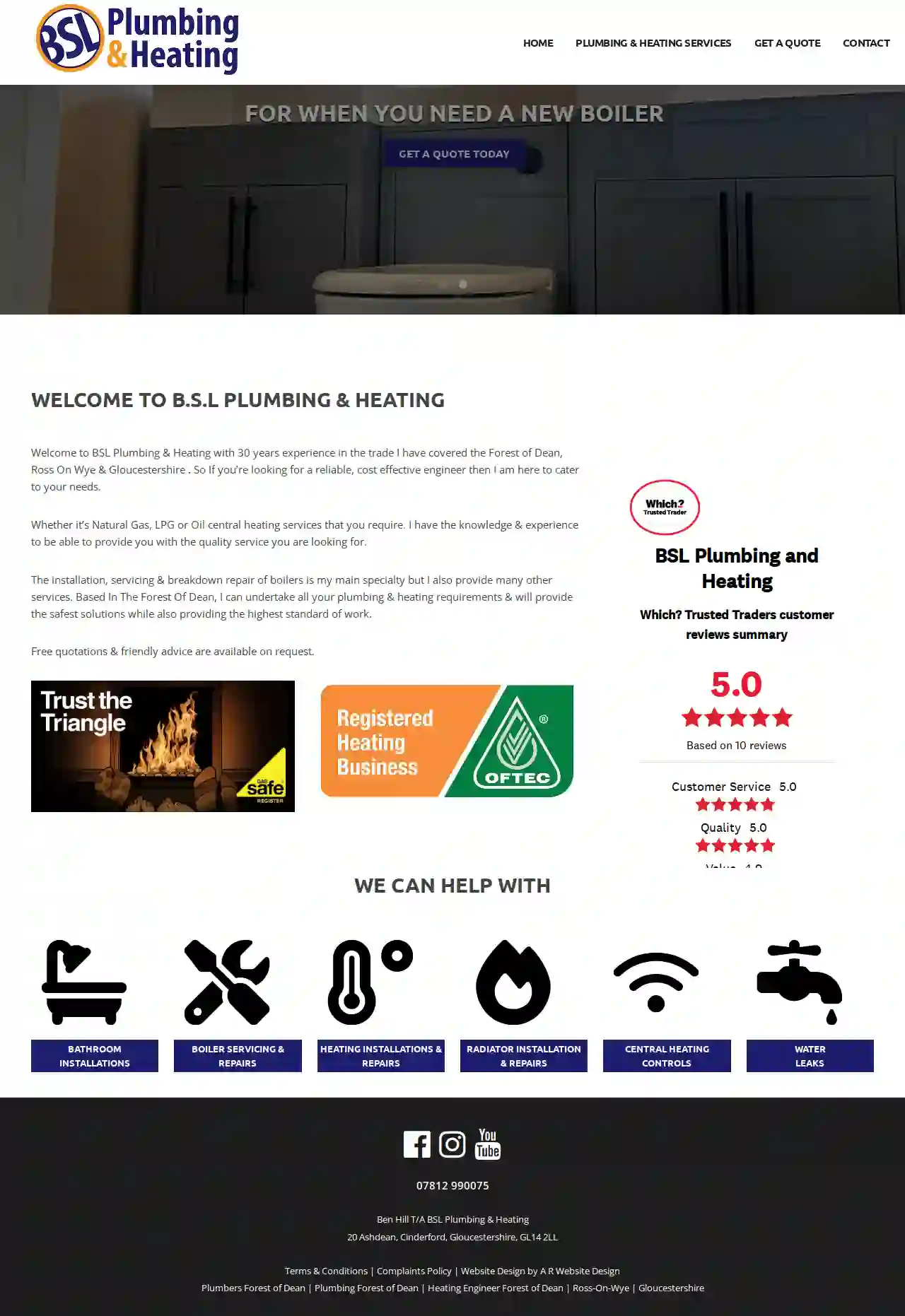 BSL Plumbing & Heating