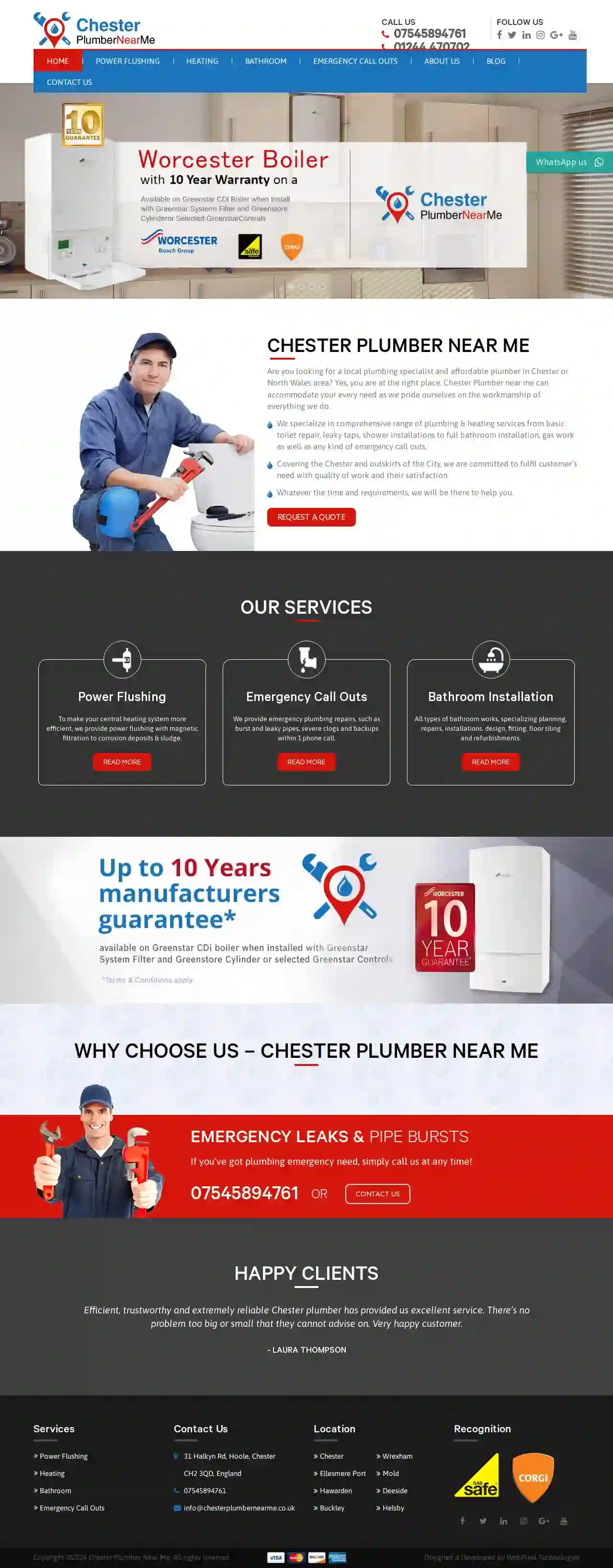 Chester Plumber Near Me