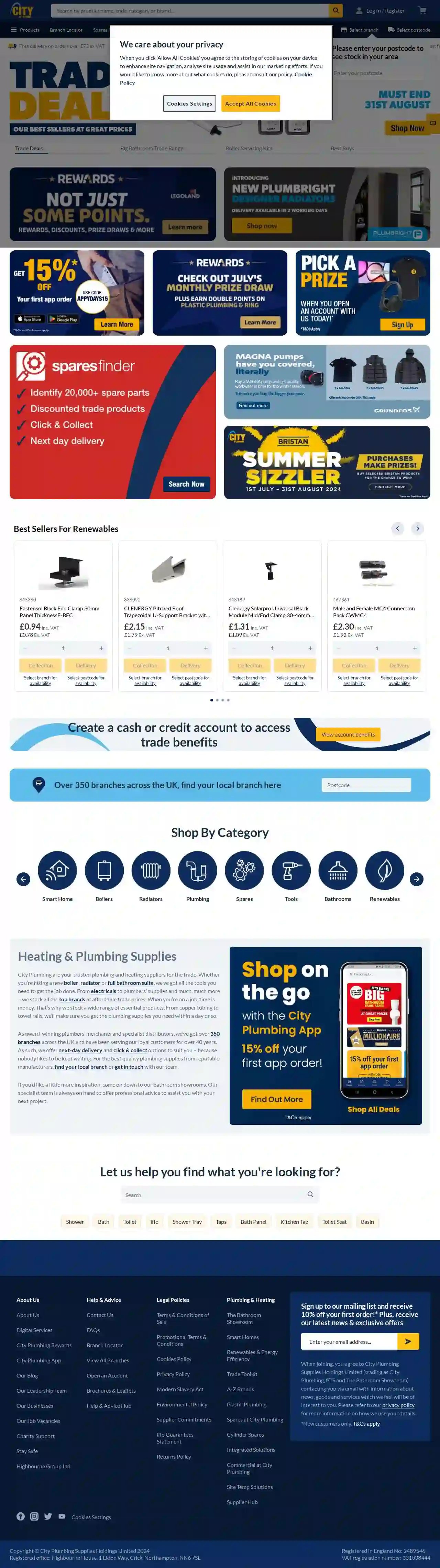 City Plumbing Supplies Cowley