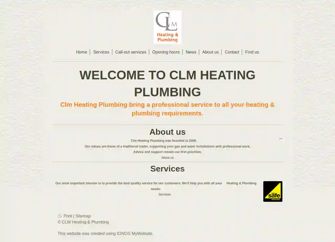 CLM Heating & Plumbing Ltd