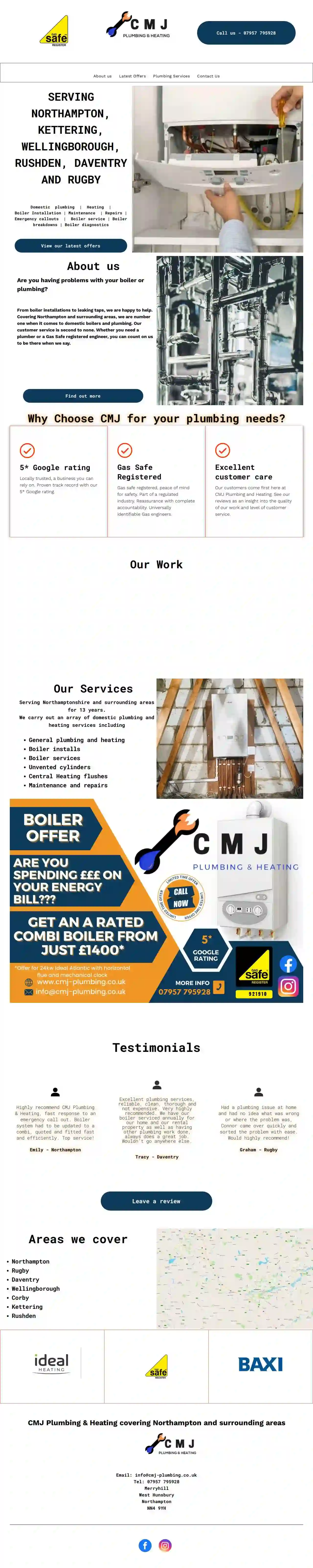 CMJ Plumbing & Heating