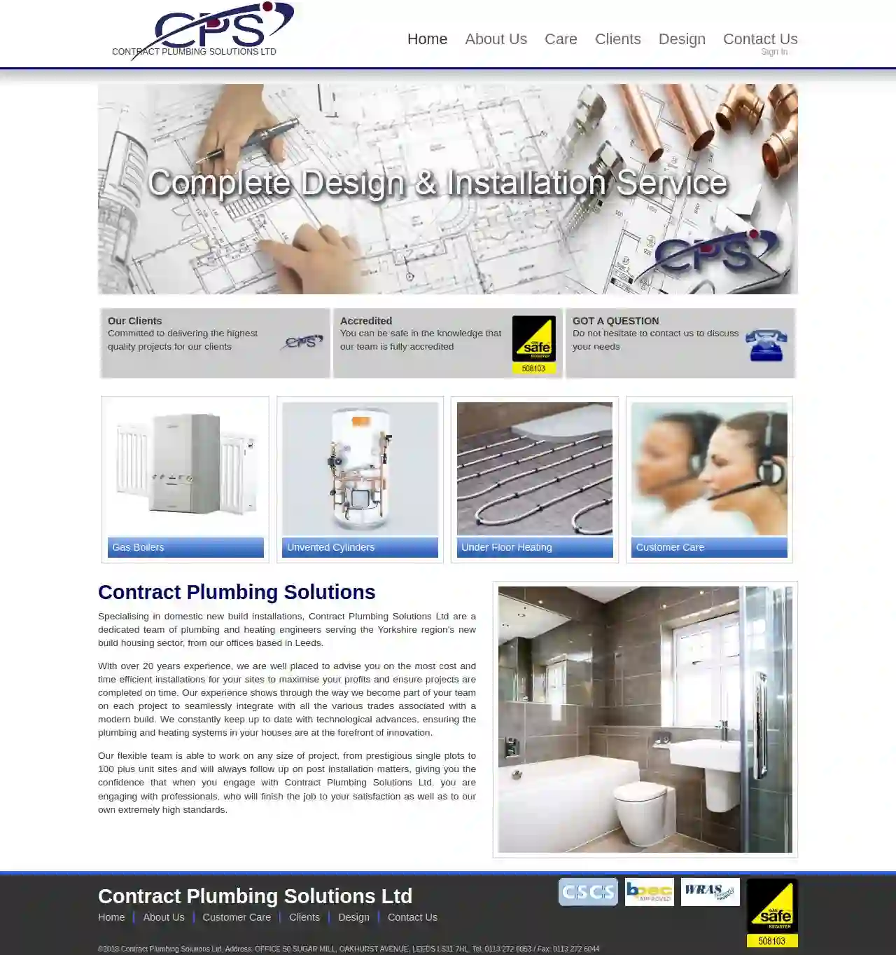 Contract Plumbing Solutions Ltd