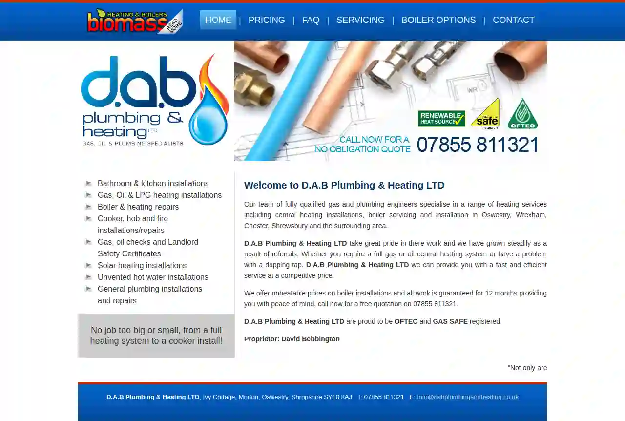 D A B Plumbing & Heating Ltd