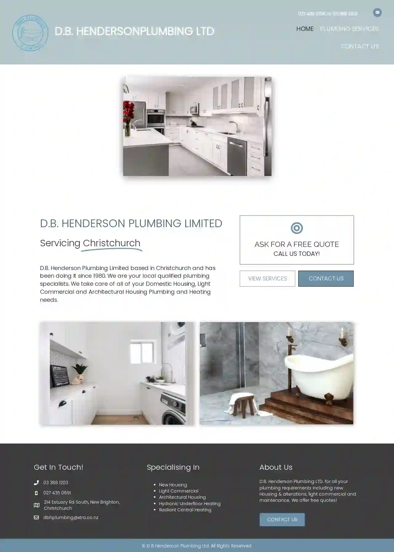 D B Henderson Plumbing Ltd