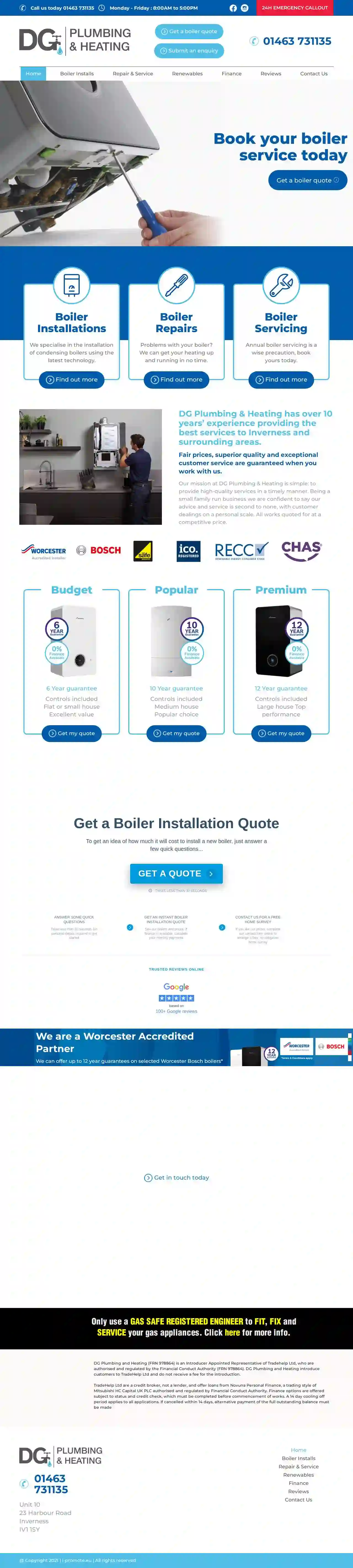 D G Plumbing & Heating