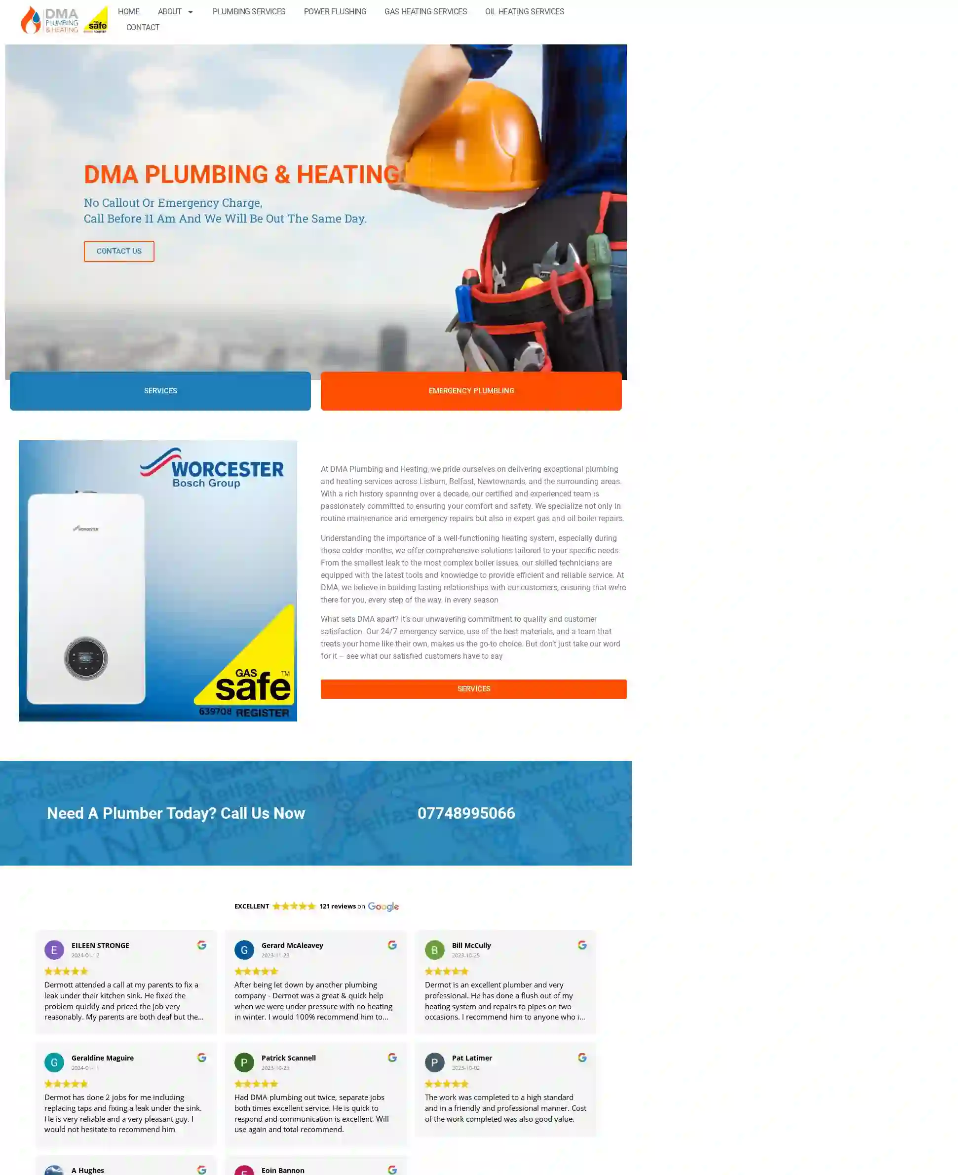 Dma Plumbing & Heating