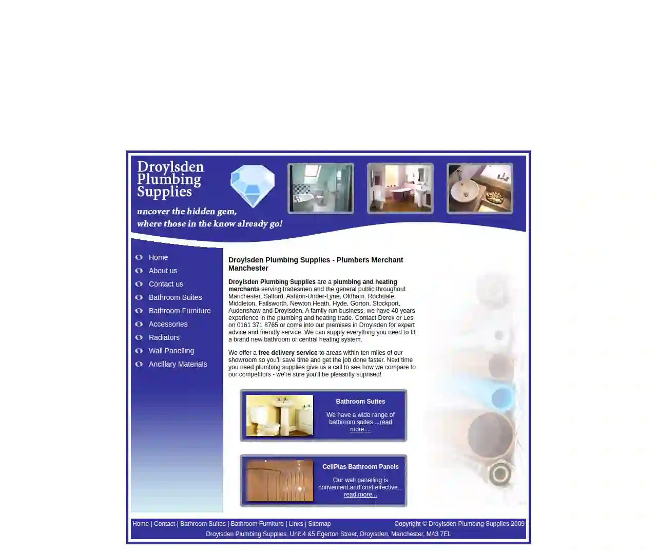 Droylsden Plumbing Supplies