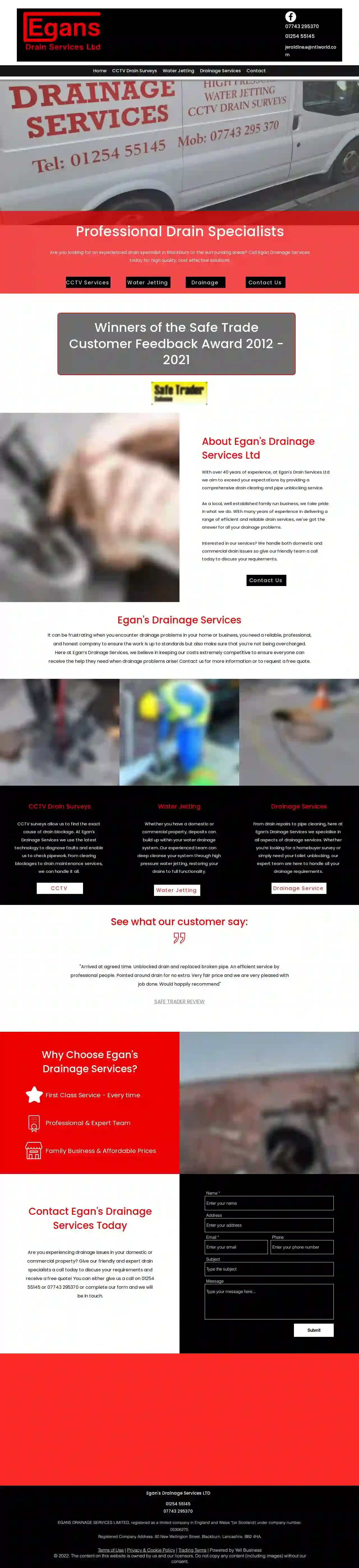 Egan's Drainage Services Ltd