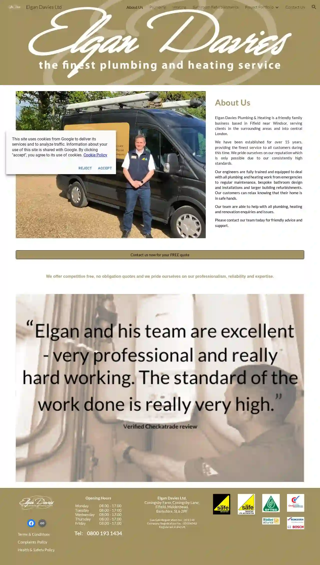 Elgan Davies Plumbing & Heating