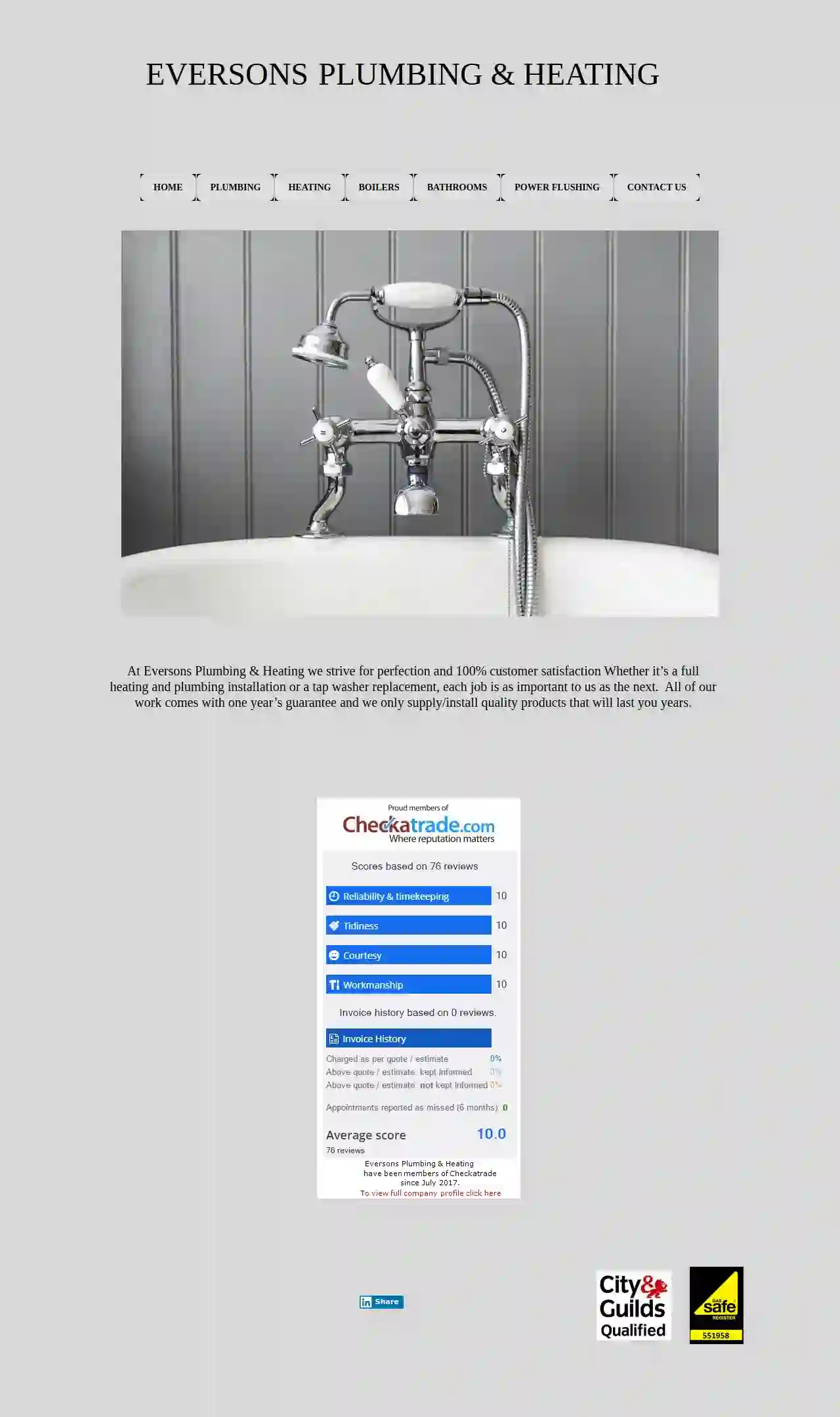 Eversons Plumbing & Heating