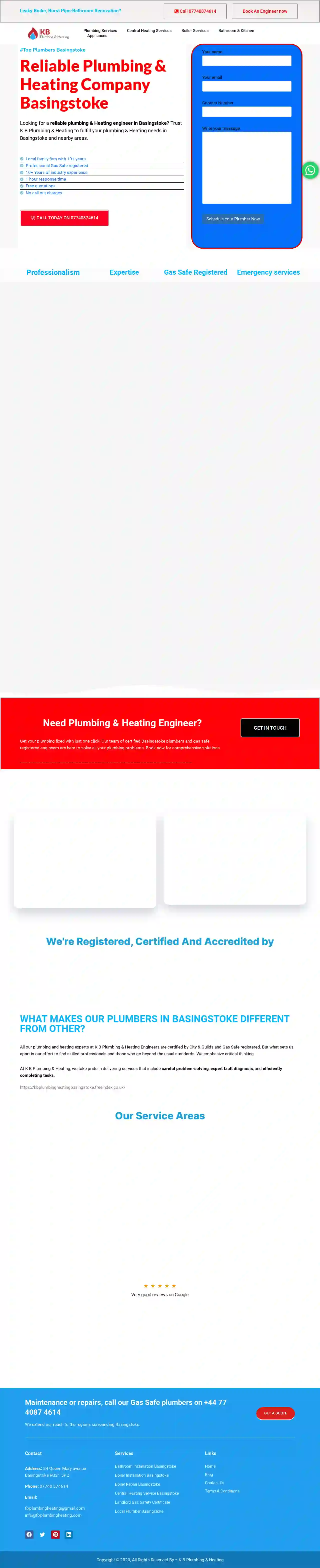 K B Plumbing & Heating