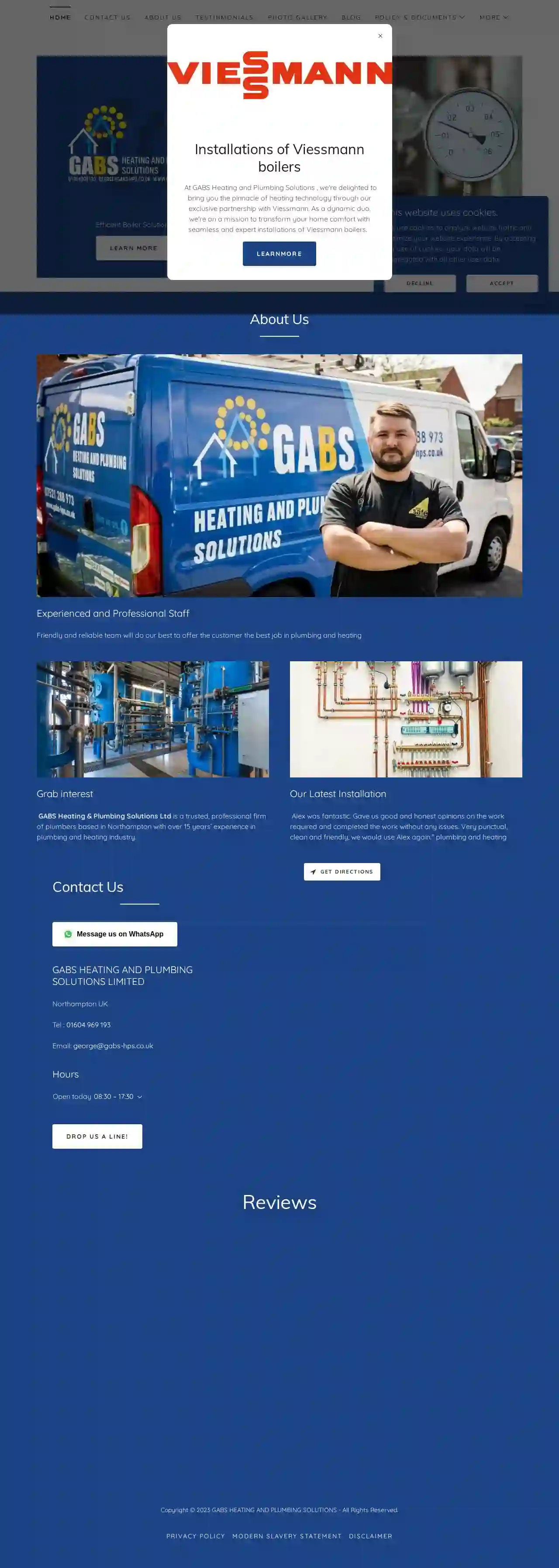 Gabs Heating & Plumbing Solutions Northampton