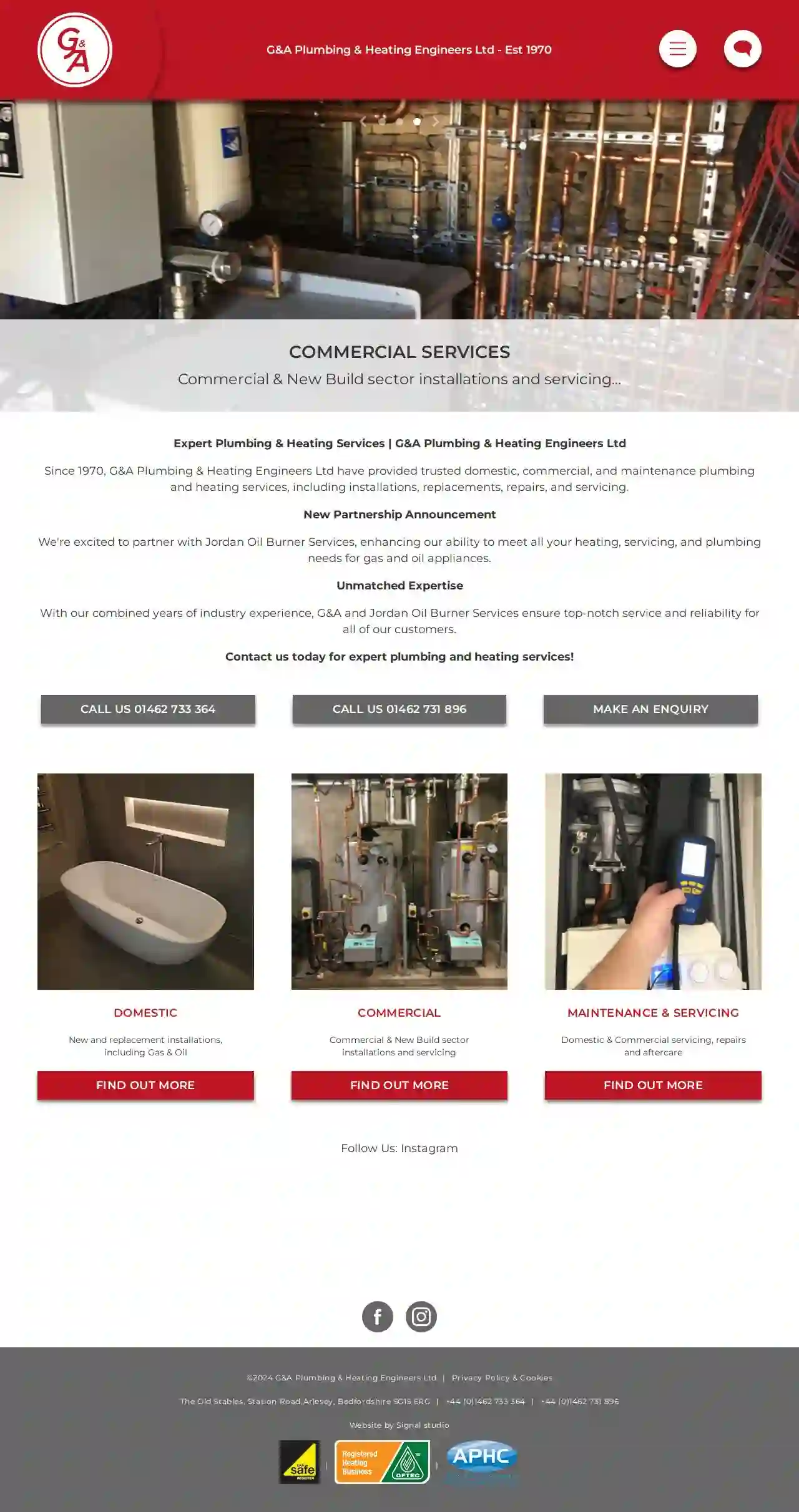 G & A Plumbing & Heating Engineers Ltd