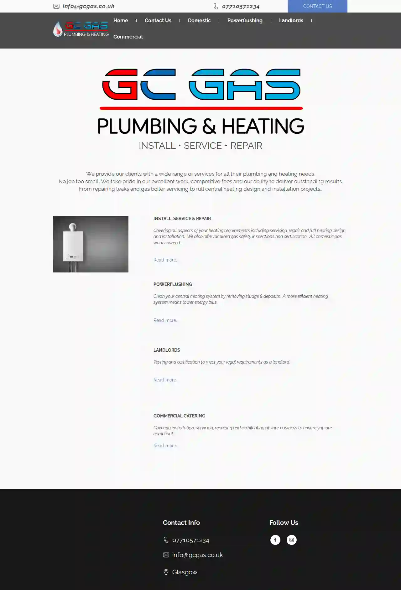 GC GAS Plumbing & Heating