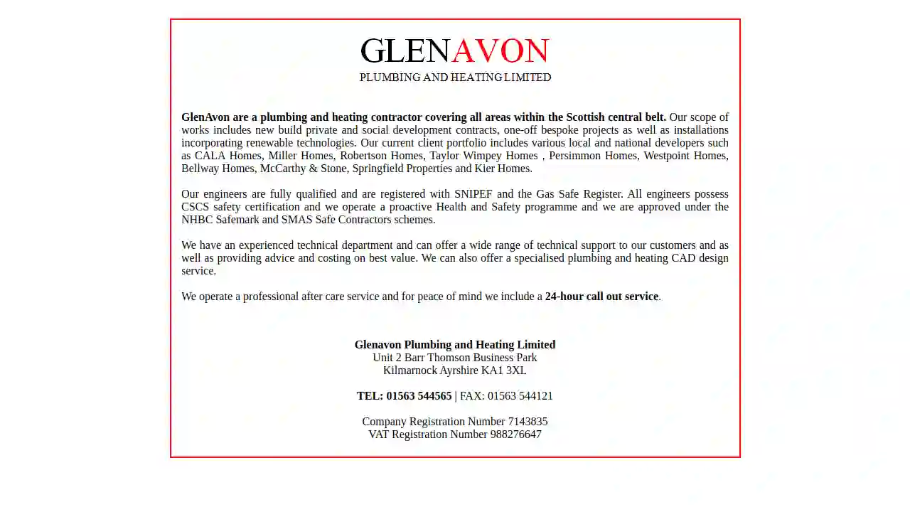 Glenavon Plumbing & Heating