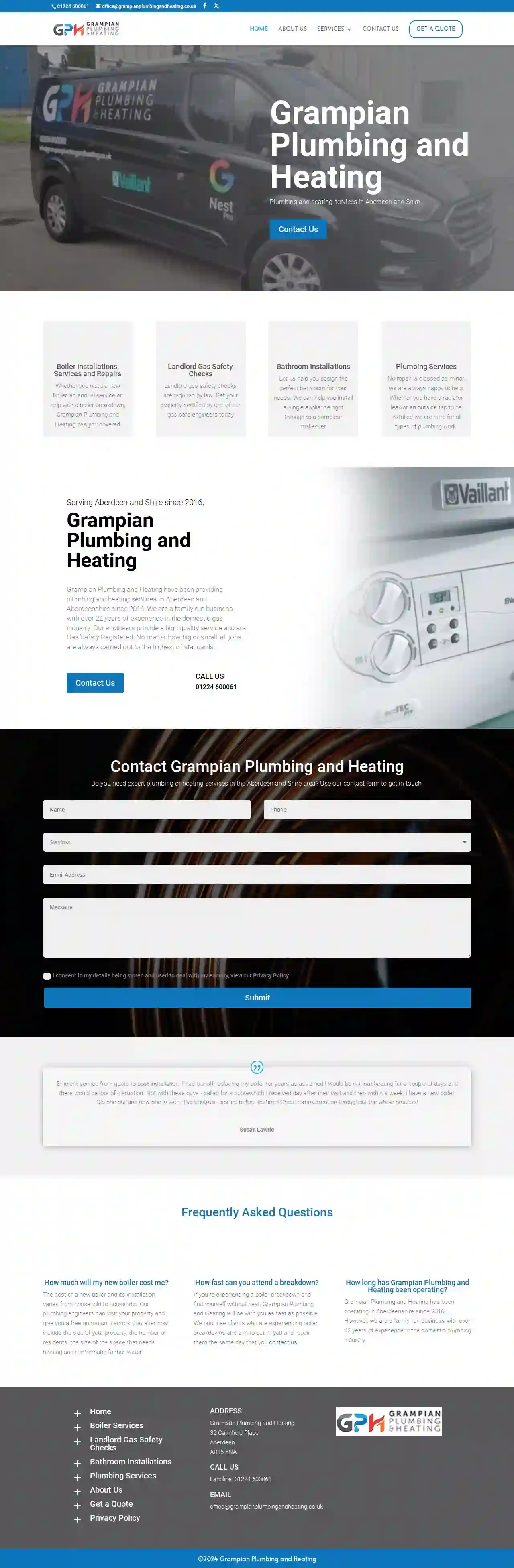 Grampian Plumbing and Heating Limited