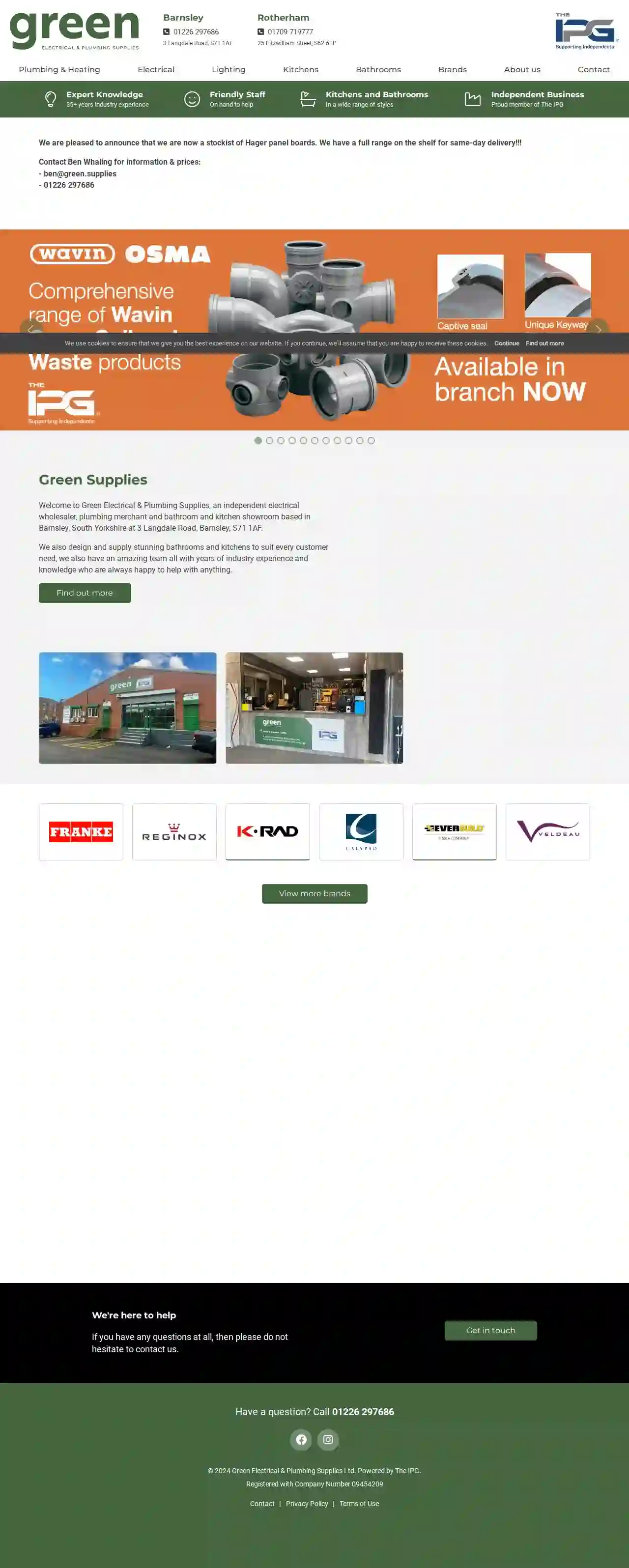 Green Electrical and Plumbing Supplies Ltd