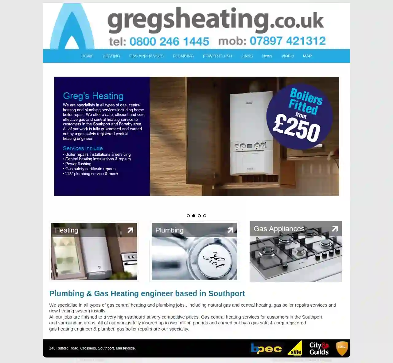 Gregs heating and plumbing