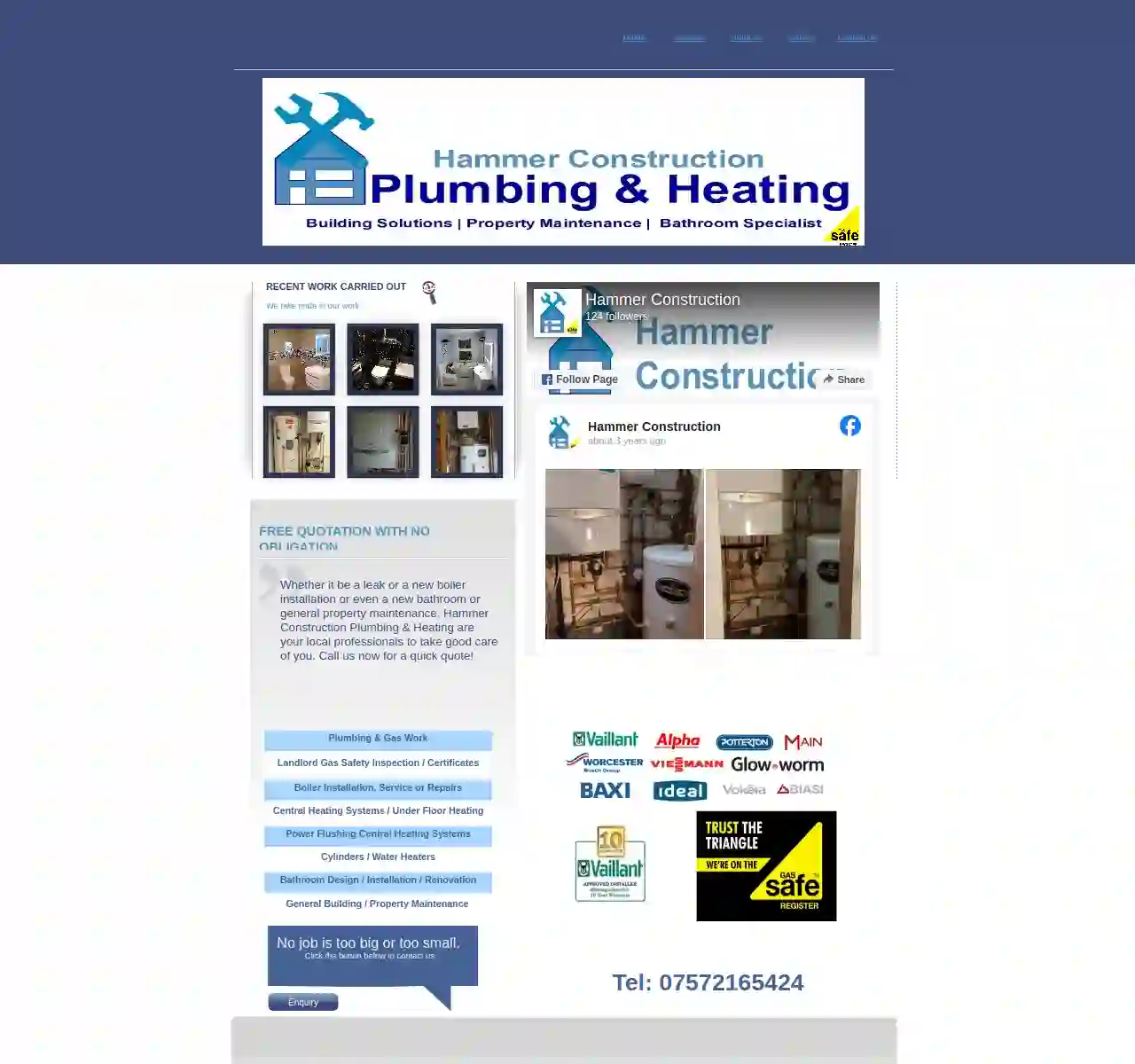 Hammer Construction, Plumbing & Heating