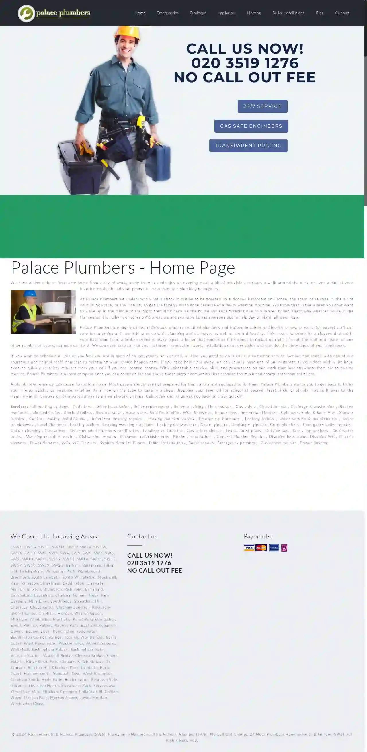 Palace plumbers