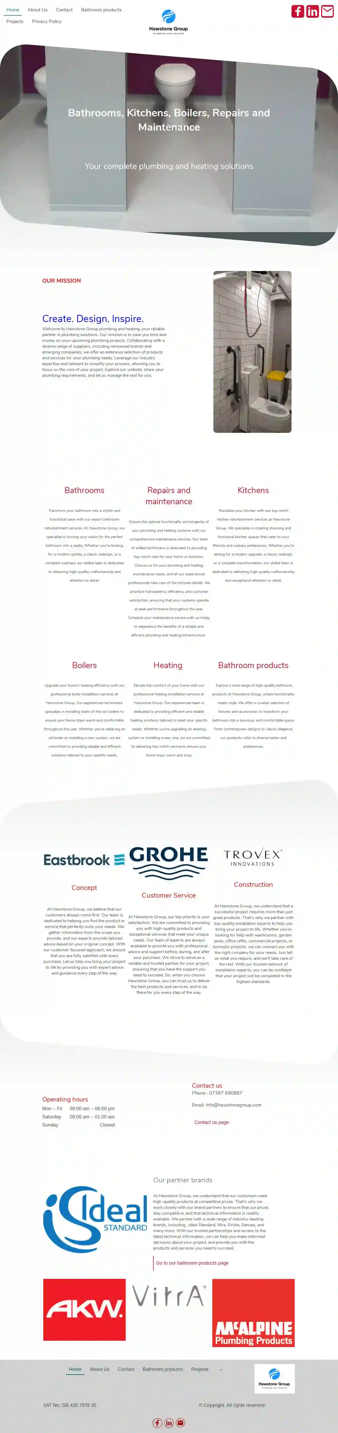 Hawstone Group - Plumbing and Heating