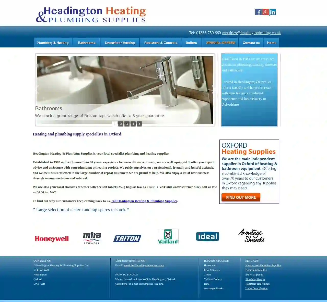 Headington Heating & Plumbing Supplies