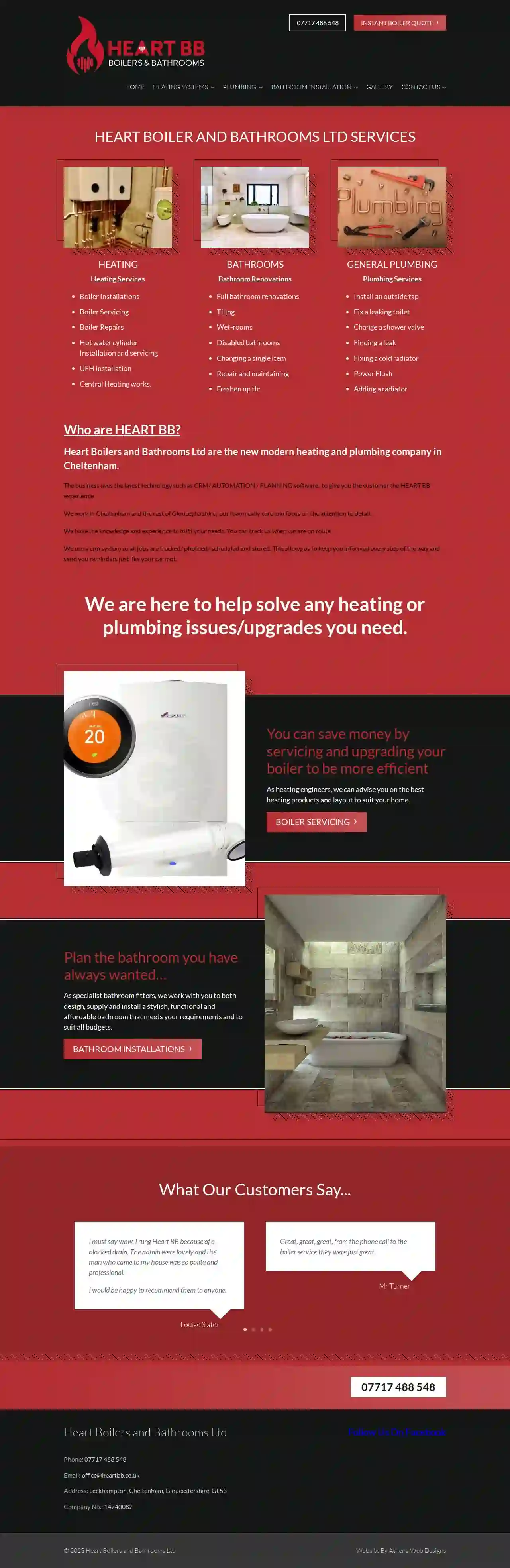 Heart Boilers and Bathrooms Ltd