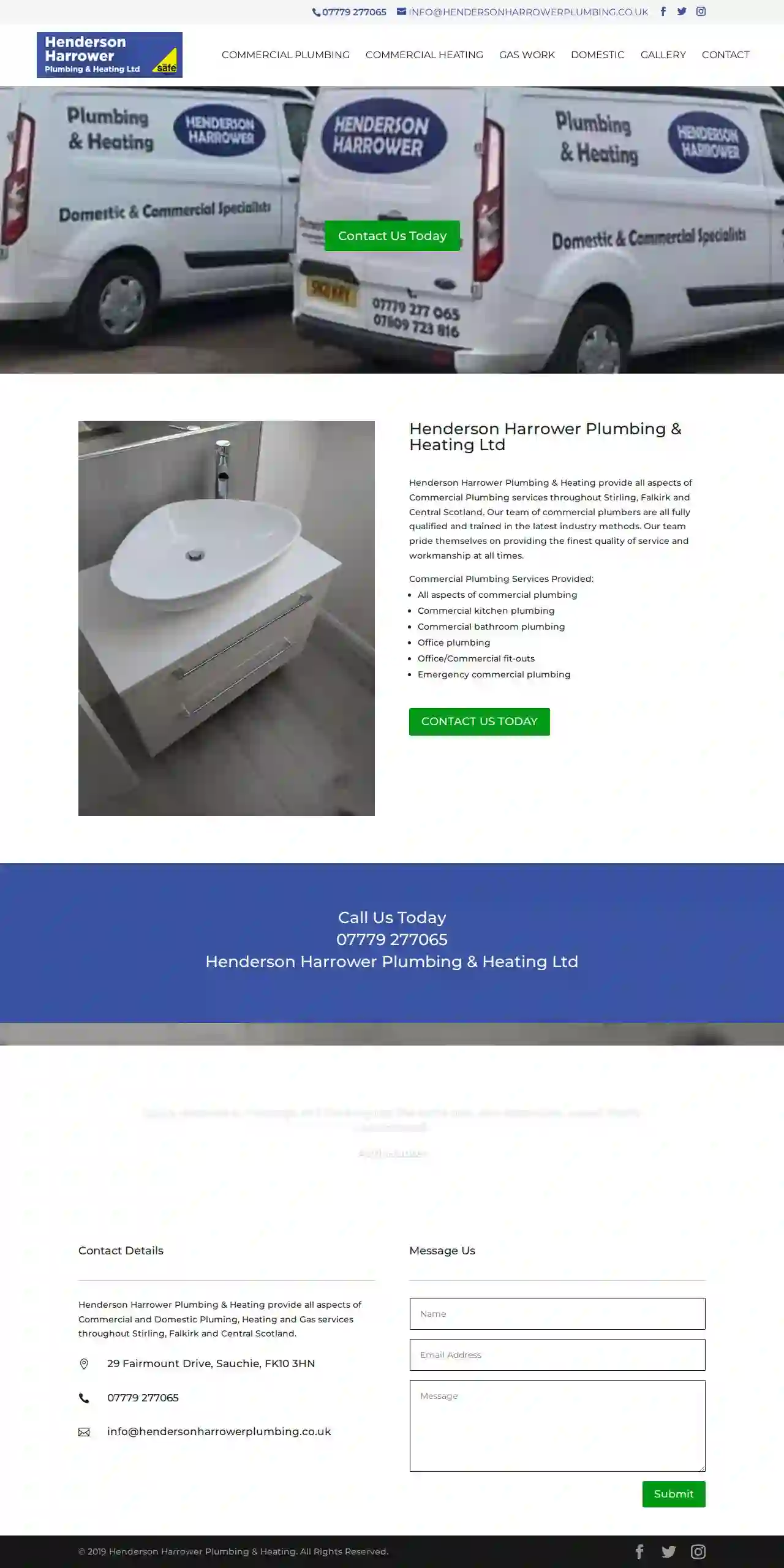 Henderson Harrower Plumbing & Heating Limited