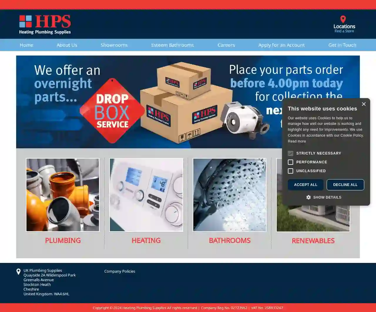 HPS Bracknell - Heating Plumbing Supplies