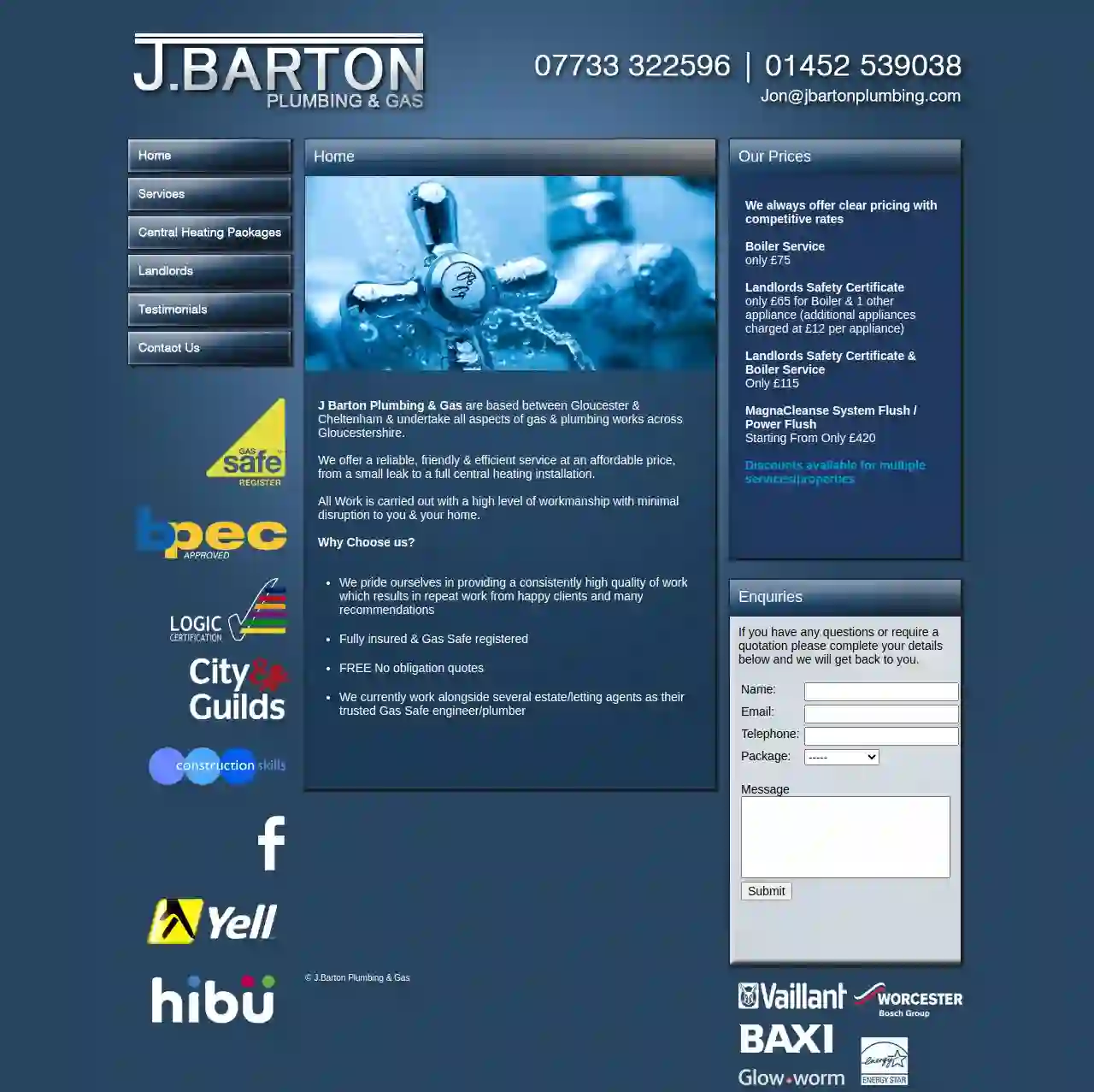 J Barton Plumbing & Gas