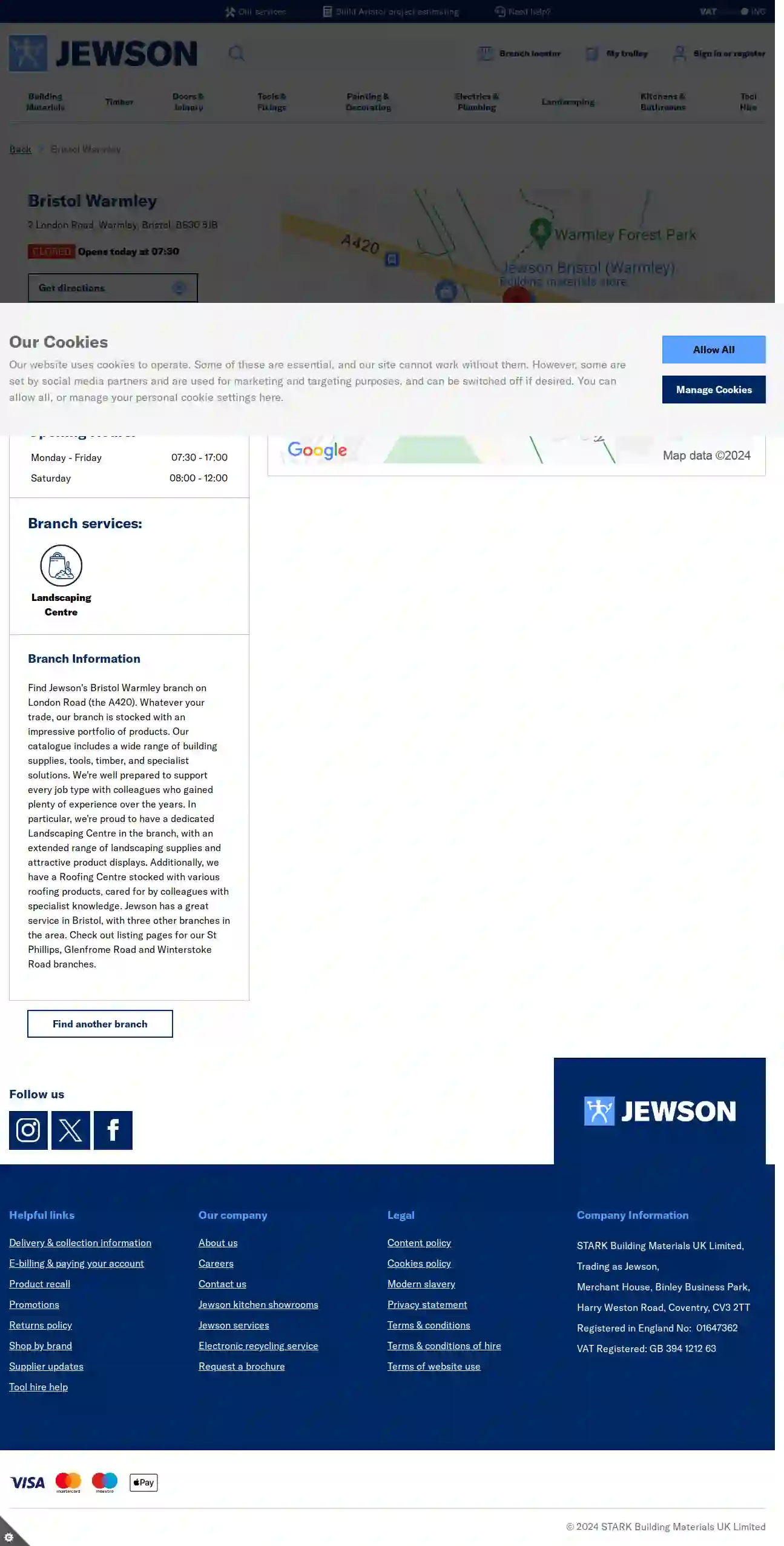 Jewson Bristol (Warmley)