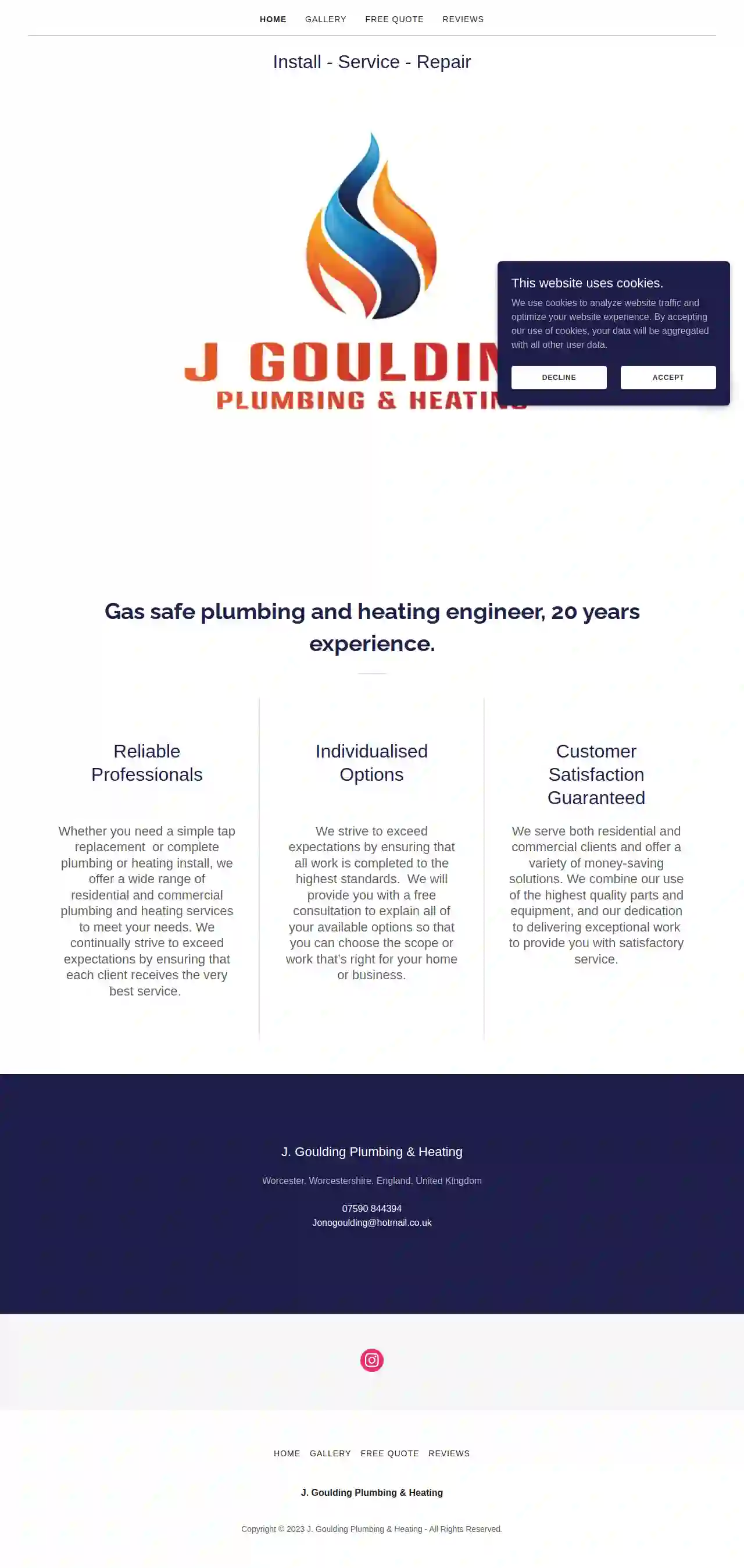 J Goulding Plumbing and Heating