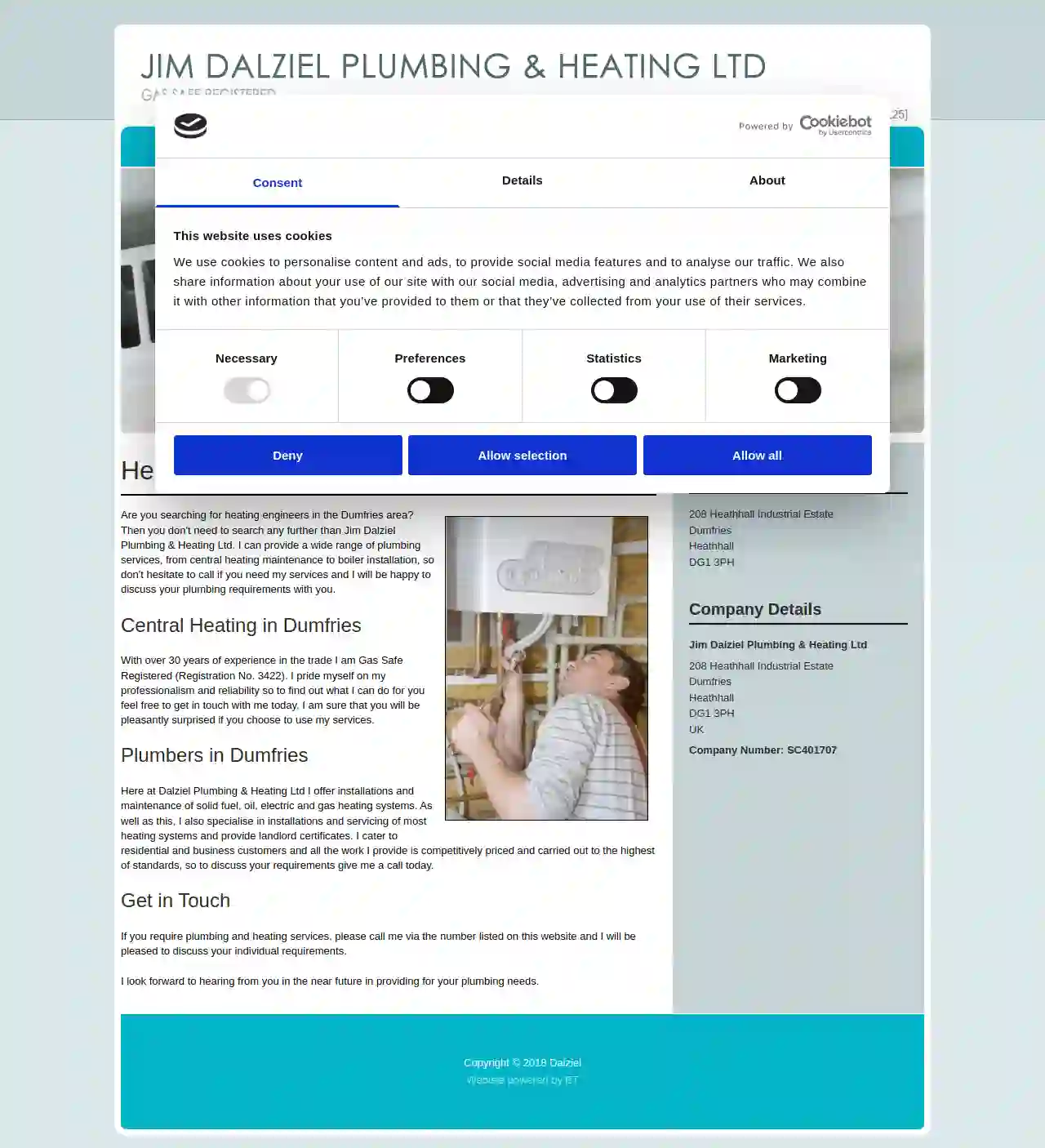 Jim Dalziel Plumbing & Heating Ltd