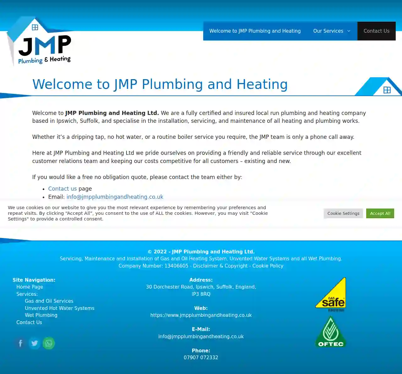 JMP Plumbing and Heating Ltd.