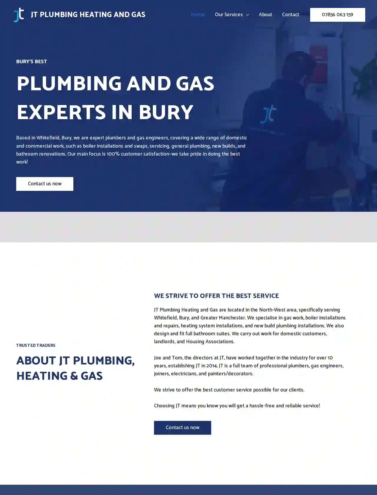 JT Plumbing Heating & Gas