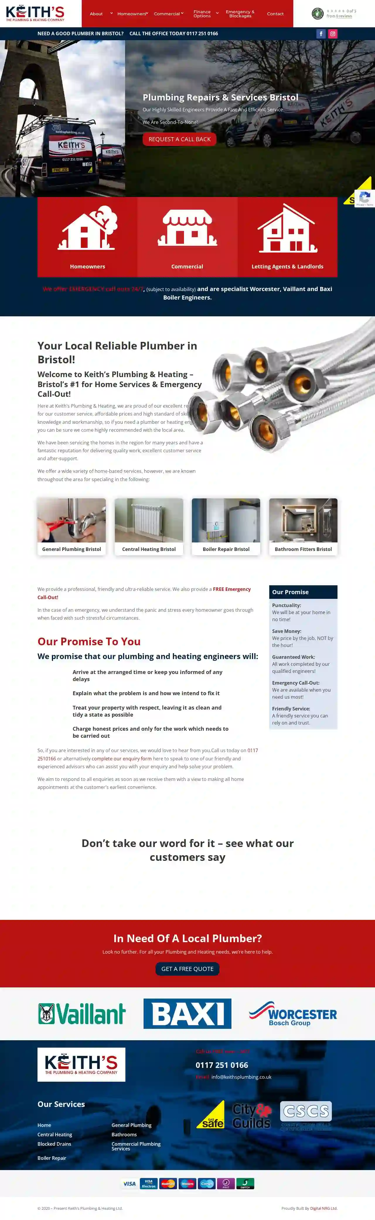 Keith's Plumbing & Heating Bristol