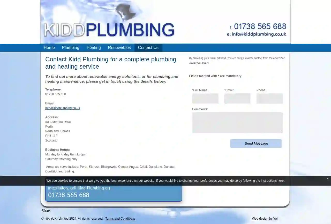 Kidd Plumbing and Heating