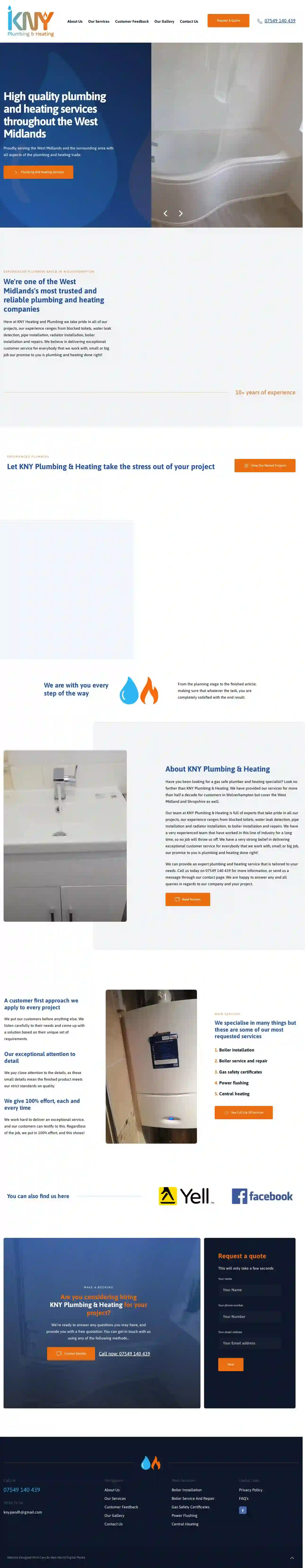 KNY PLUMBING AND HEATING LTD