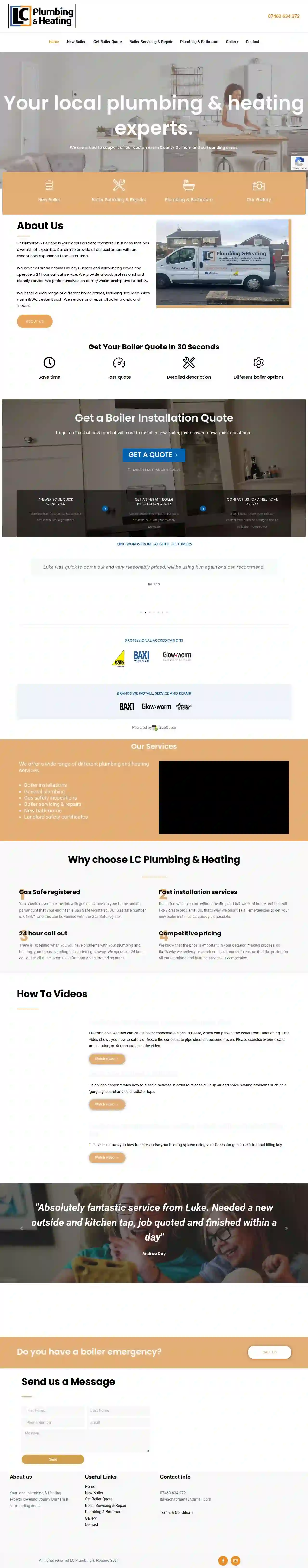 Lc plumbing & heating